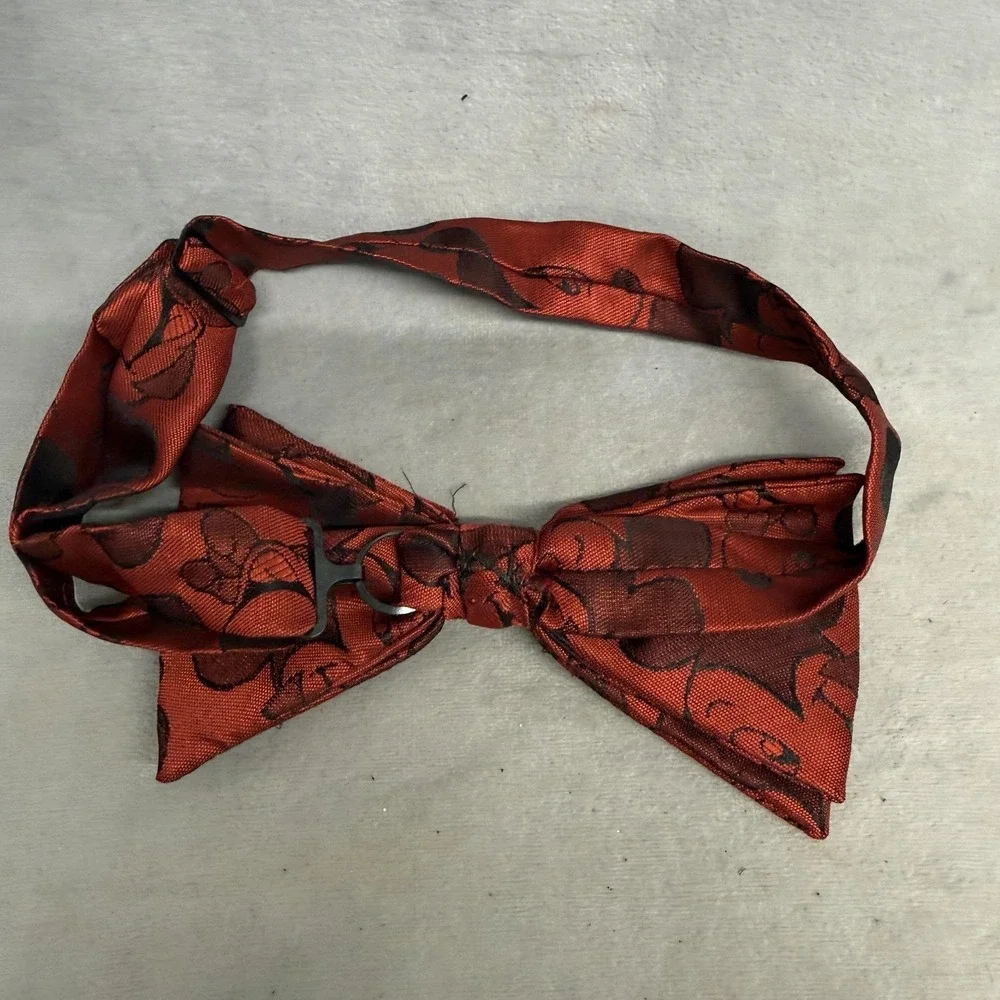 Balancine Accessory Set Mens One Size Red Mickey Mouse Cummerbund‎ Bow Tie USA